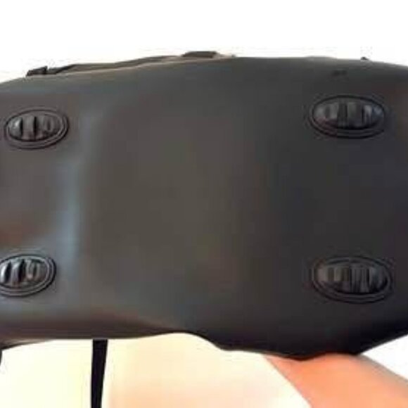 TUMI Boston Ballistic Nylon Duffle Bag Carry On Black 525C (Like New) - Picture 7 of 8